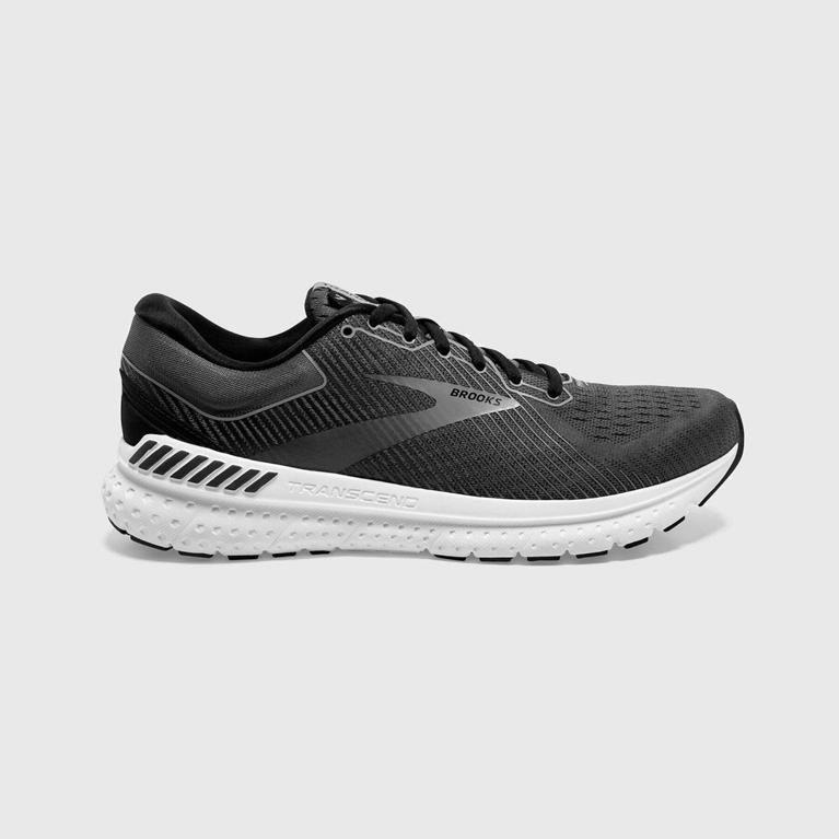 Brooks Transcend 7 Israel - Men's Road Running Shoes - Grey (50421-QZST)